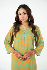 TBC Stitched 2 Piece Printed Summer Suit