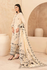 Mahabbah By Tawakkal Stitched 3 Piece Fancy Emb Lawn Vol-02 Suit-D-3800