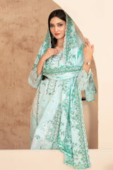 Mahabbah By Tawakkal Stitched 3 Piece Fancy Emb Lawn Vol-02 Suit-D-3802