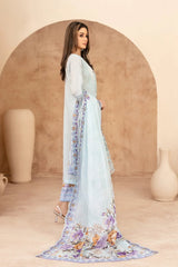Mahabbah By Tawakkal Stitched 3 Piece Fancy Emb Lawn Vol-01 Suit-D-3804