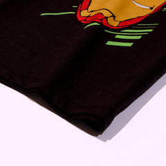 Kjunction Boys Half Sleeves-Printed T-Shirt (ironman)