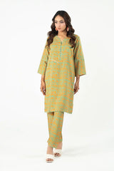 TBC Stitched 2 Piece Printed Summer Suit
