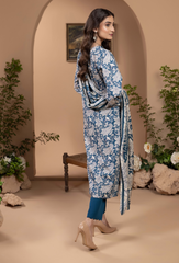 Zara By Humdum Unstitched 3 Piece Winter Collection'2024-D-07