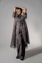 AURA Vol-01 By Zebtan Unstitched 3 Piece Luxury Formals Collection'2026-AR-07 | Aura Vol-01