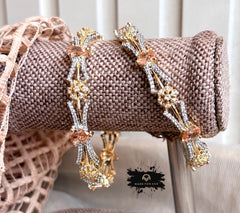 Made For Her-Opaluxe Zircon Bangles - Size 2.6 - KFS1002