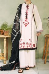 Coco by Zara Shahjahan Unstitched 3 Piece Lawn Suit-03-A-Gul Mohar