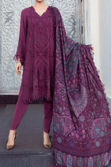 M Print by Maria B Unstitched 3 Piece Winter Suit-MPT-2003-B