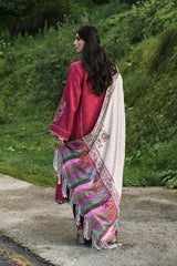 Coco by Zara Shahjahan Unstitched 3 Piece Winter Suit-ZW22-3B