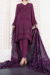 M Print by Maria B Unstitched 3 Piece Winter Suit-MPT-2003-B