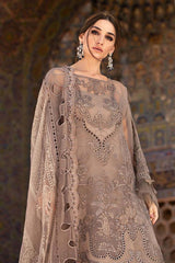 Voyage A Luxe by Maria B Unstitched 3 Piece Luxury Eid Lawn Suit-MVL-03-B