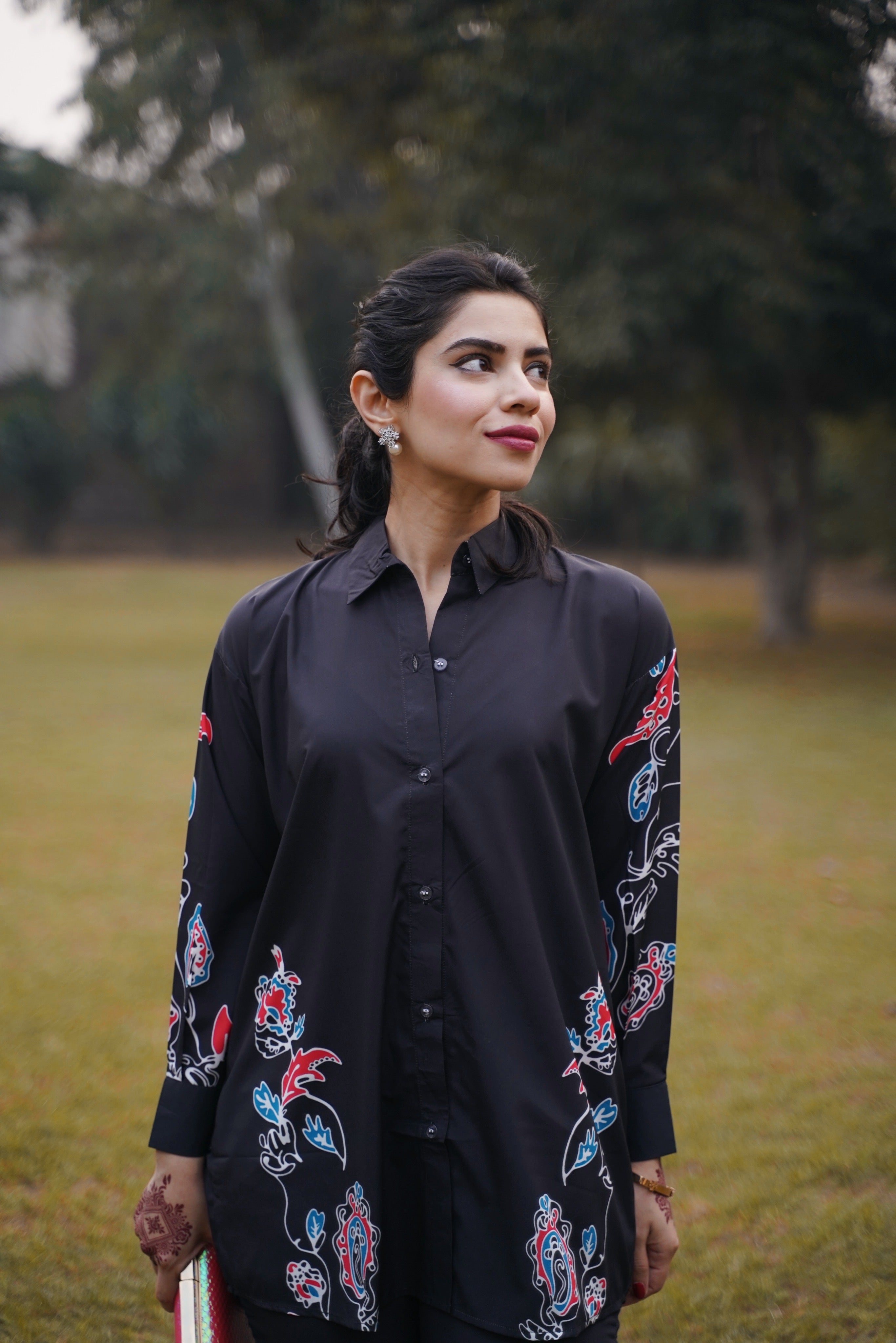 Dhaga Stitched 2 Piece Crepe Collection'2025-ROSECOE