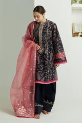 Coco by Zara Shahjahan Unstitched 3 Piece Lawn Vol-02 Suit-ZSC-03-B