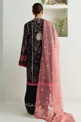 Coco by Zara Shahjahan Unstitched 3 Piece Lawn Vol-02 Suit-ZSC-03-B