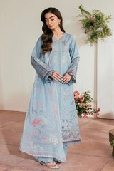 Zync By Florent Unstitched 3 Piece Luxury Lawn Vol-02 Suit-FZ-3B