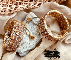 Made For Her-Classic Stacked Bangles - WM1141