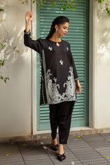 Tng By MD Stitched Bahar Collection-Noir (Black)