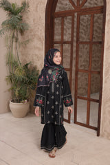 Suntex Stitched 3 Piece Girls Festive Premium Edition Suit-SH-2602
