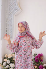 Shifa Girls By Suntex Stitched 3 Piece Emb Premium Kids Suit-SH-2623