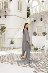 Dressline Launching New Un Stitched 3 Pcs Premium Dyed Lawn Fancy Full Chikankari With Sequence Emb Collection 2025