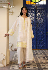 Asim Jofa Eid Signature Ajubf-01 Embroidered Jacquard 2 Pcs