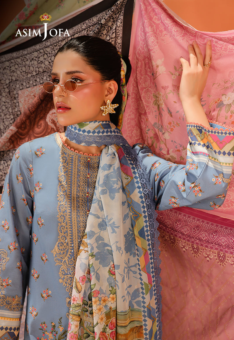 Rhapsody By Asim Jofa Unstitched 3 Piece Summer Collection'2025 Ajubu-11