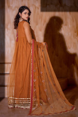 Aayra Stitched Formals Collection'2025-Ay1803-Marigold 3p