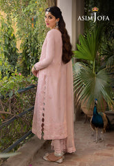 Asim Jofa Shadow Work '23 Ajsw-14 Embroidered Lawn Silk 3 Pcs