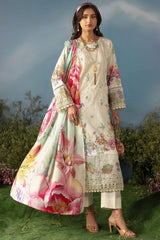 Butterfly By Riaz Arts Unstitched 3 Piece Emb Lawn Suit-D-03