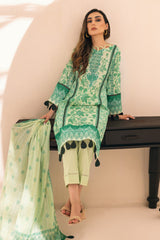 Colors by Al Zohaib Unstitched 3 Piece Digital Printed Lawn Vol-03 Suit-CFD-06