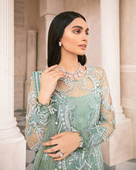 Mirabella By Gulaal Unstitched 3 Piece Eid Suit-Selene Embroidered Net 4-Piece Suit MG-02