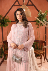 Heer By Humdum Stitched 3 Piece Formals Vol-02 Collection'2025-D08