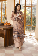 Zarwisha By Humdum Unstitched 3 Piece Digital Printed Emb Lawn Collection'2025-D-08