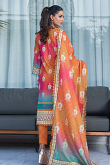 Anum By Al Zohaib Unstitched 3 Piece Digital Printed Lawn Vol-02 Suit-ALZ-10