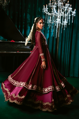 Gulab By Haniumaimaz Stitched 2 Piece Formals Suit-ZIMAL