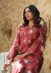 Garnet - 2 PC Stitched Lawn Suit - Zarasi.pk