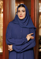 Abaya.Pk Blue Fancy Buttons