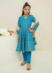 Modest Stitched 3 Piece Toddlers Formals Collection'2025-Asmani