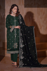 Aayra Stitched Winter Collection'2025-AY1140 - Forest Noir 3Pc