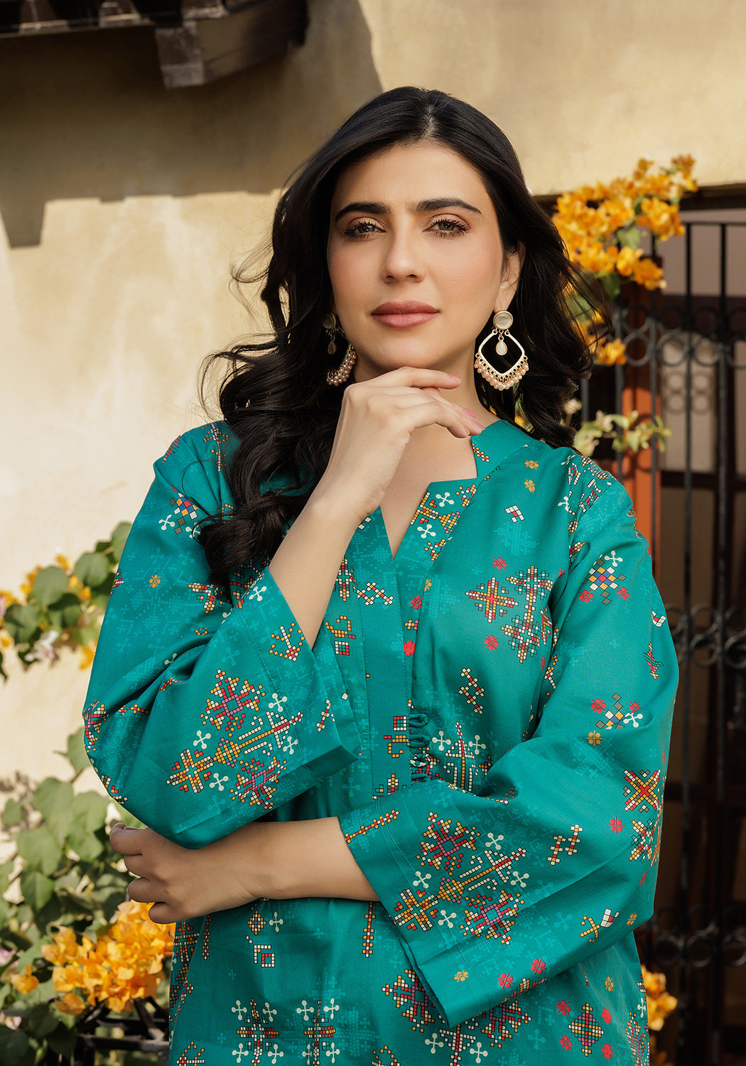 Zarasi.Pk Stitched 2 Piece Printed Lawn Collection'2025-Meadow Spark