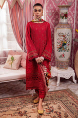 Maya by Nureh Unstitched 3 Piece Emb Lawn Suit-NS-113