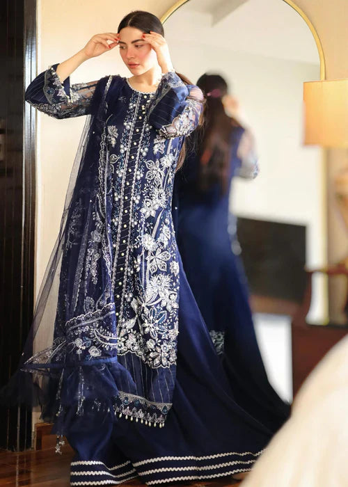 Meeral Unstitched 3 Piece Luxury Formals Pret Collection'2025-Meeral - Meena - Meeral Luxe