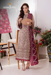 Asim Jofa Uraan Ajur-10 Embroidered Lawn 3 Pcs