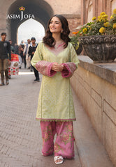Asim Jofa Eid Signature Ajubf-29 Printed Embroidered Lawn 2 Pcs
