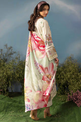 Butterfly By Riaz Arts Unstitched 3 Piece Emb Lawn Suit-D-03
