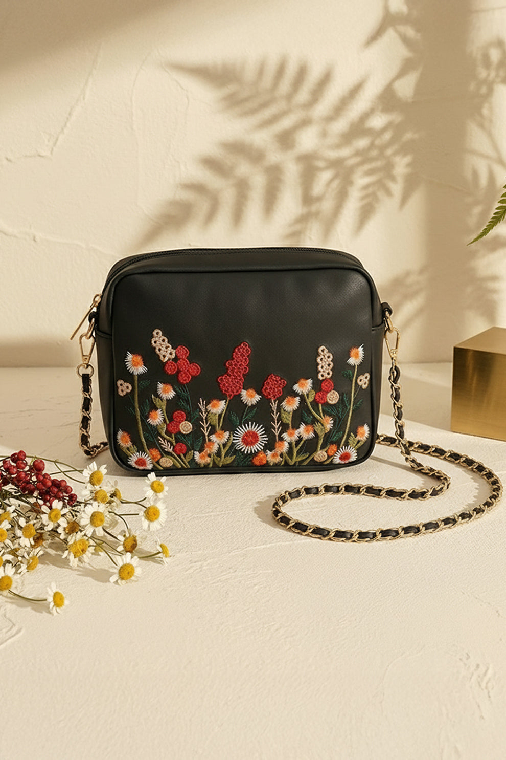 Embroidered Premium Crossbody Bag Under 1499 Best For Gifting 