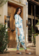Zarasi.Pk Stitched 2 Piece Printed Lawn Collection'2025-Azure Mist