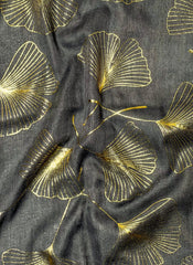 Hijab Ul Hareem Golden Foil Hijab