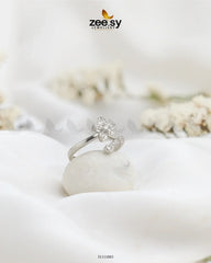 Floiaza Ring Silver - Zeesy Jewellery