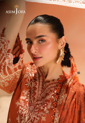 Rhapsody By Asim Jofa Unstitched 2 Piece Summer Suit Ajubu-16