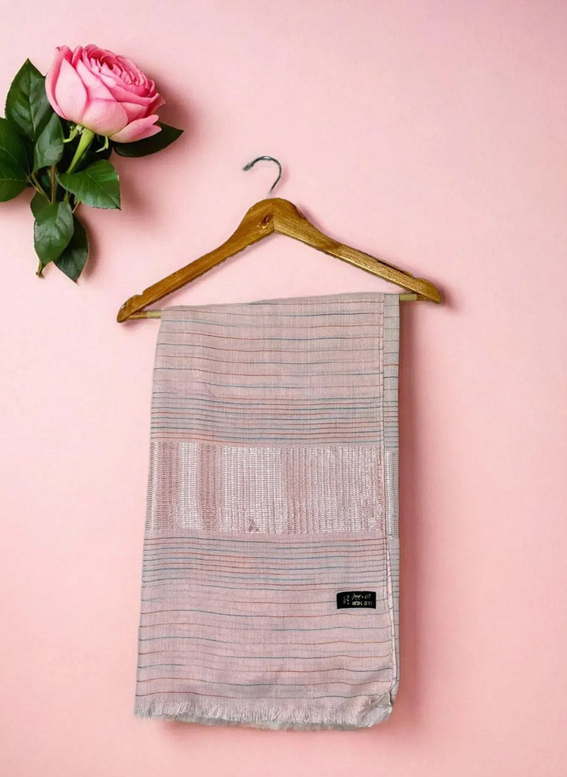 Hijab Ul Hareem Solid Stripe Hijab